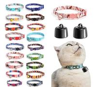 Lot de 2 Traceurs GPS for Chats et Chiens, sans Frais mensuels, compatibles iOS et Android, Collier GPS, Dispositif Anti-Perte, Mini Traceur for Animaux(F)