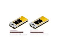 Lot de 2 Traceurs Sans Fil V2 Meshtastic GPS ESP32S3 SX1262 WiFi LoRa BLE 863-928 MHz pour le Positionnement Du Personnel et le Suivi des Biens