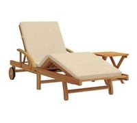 Lot de 2 transat GENERIQUE L. 40 cm H. 40 cm en bois massif non pliable bois