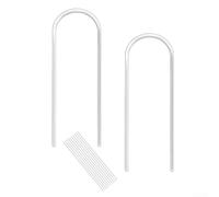 Lot de 2 treillis de support en acrylique avec 20 sangles pour l'entraînement des plantes grimpantes, y compris Pothos Ivy et Monstera (35 x 10 cm)