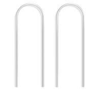 Lot de 2 treillis en forme de U transparent pour plantes grimpantes 35 cm