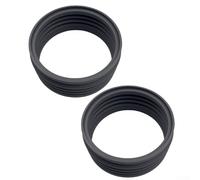 Lot de 2 trémies en silicone gris compatibles avec les machines à café expresso 9155, accessoire de rechange pour trémie à dose unique et contrôle de dose Pro, améliore la consistance de l'extraction
