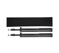 Lot de 2 trépieds de lampe, hauteur 78-210 cm, en aluminium, trépied stable pour studio, photographie et vidéo, léger et durable pour un éclairage parfait