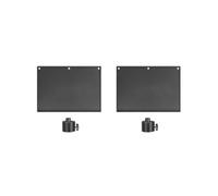 Lot de 2 trépieds pour projecteur avec adaptateur 35 mm 25 x 18 cm