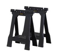 Lot de 2 tréteaux de sciage pliables charge 362 kg STANLEY STST1-70355
