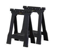 Lot de 2 tréteaux de sciage pliables charge 362 kg STANLEY STST1-70355