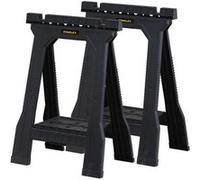 Lot de 2 tréteaux pliables Stanley Junior Noir G