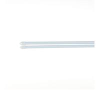 lot de 2 tringles extensibles rondes blanc - taille l 40 a 60 cm