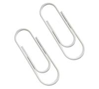 Lot de 2 trombones multicolores en forme de dessin animé pour organiser des fichiers, projets d'artisanat, reliures décoratives en papier