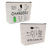 Lot De 2 Trousses À Cosmétiques, Sac De Rangement Intéressant, Trousse De Toilette, Sac De Rangement Étanche, Sac De Rangement De Voyage