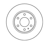 TRW DF4992S Disque de frein