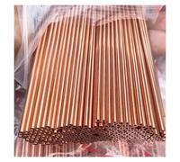 Lot de 2 tubes capillaires creux en cuivre T2, diamètre extérieur 1 à 10 mm, longueur 500 mm, paroi fine, compatibles avec les tubes en cuivre rigides et droits à paroi fine.(4mm x 1mm)