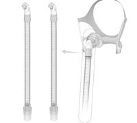 Lot de 2 tubes courts de rechange pour Airfit N20 - Compatibles avec N20 - Prévention des fuites et réduction du bruit - Accessoire CPAP de qualité supérieure BlessEase