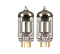 Lot de 2 Tubes d'aiguilles dorées Tung-Sol EF806S / EF86 / 6267, Assortis au Gain