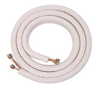 Lot de 2 tubes de bobine de tuyau de climatisation de - de cuivre isolé - Pièces de climatisation - Tuyaux de réfrigérant