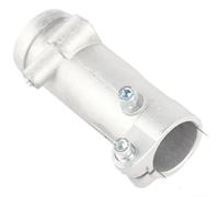Lot de 2 Tubes de Connexion en Aluminium pour débroussailleuse - Tige Flexible - Adaptateur léger pour Brosse à Dos - 29 mm x 94 mm - Argenté