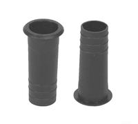 Lot de 2 tubes de guidage de haut-parleur en ABS pour utilisation de port de tube inversé pour haut-parleur améliorant les performances des basses et le son dans les applications de caisson de basses