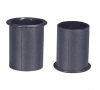 Lot de 2 tubes de guidage de haut-parleur en ABS pour utilisation du port de tube inversé pour haut-parleur améliorant les performances des basses et le son dans les applications de caisson de basses