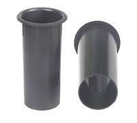 Lot de 2 tubes de port pour haut-parleur, 5 x 14,2 cm en ABS pour caisson de basses, tube réflexe