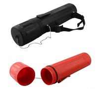 Lot de 2 tubes de rangement pour tiges de soudage pour électrodes MMA, capacité de 4,5 kg, longueur 350 mm, pour construction en plastique durable avec protection contre l'humidité, mesure