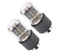 Lot de 2 tubes de rechange 6H9C pour les constructeurs audio à la recherche d'une performance stable avec une empreinte 6SL7 6N9P