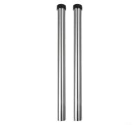 Lot de 2 tubes d'extension en acier inoxydable pour aspirateurs Kärcher NT 25/1 Apall DN40 32 mm