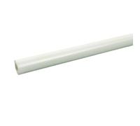 Lot de 2 tubes en fibre de verre de 500 mm - Tiges creuses légères en fibre de verre for l'isolation et la construction(White,14x10x500mm)
