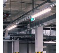 Lot de 2 tubes LED 44 watts pour baignoire, lampes de plafond, lampes de garage et de cave