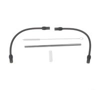 Lot de 2 tuyaux à lait de rechange pour cafetières EQ6 compatibles avec la série EQ6 pour une mousse efficace du lait