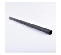 Lot de 2 tuyaux d'arrosage en PVC noir, longueur 50 cm, tube creux rigide, accessoires d'irrigation de jardin, raccords for aquarium d'arrosage(13mmx16mm)
