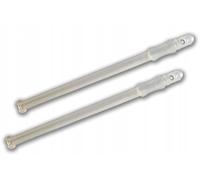 Lot de 2 tuyaux d'aspiration de lait pour machines à café compatible avec DeLonghi 5313232961 53132C8204 compatible avec réservoir à lait Dinamica ECAM