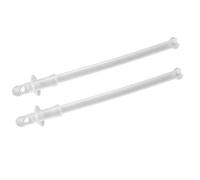 Lot de 2 tuyaux d'aspiration de lait, pour réservoir à lait, compatibles avec DeLonghi PrimaDonna & Dinamica Plus 5313246091 FEB37... ECAM37... ECAM55... ECAM65..