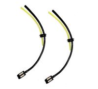 Lot de 2 tuyaux de filtre à essence en caoutchouc compatibles avec les appareils de débroussailleuse Parkside PBS 2 A1 / PBK 4 A1