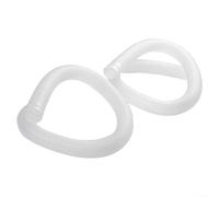Lot de 2 tuyaux de pompe de piscine, tuyau de rechange en PVC pour pompe de piscine Krystal Clear pour 637 607 (blanc)