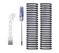 Lot de 2 tuyaux de rechange pour aspirateur Tineco pour ONE S3 & S5 & S6 & S7 pour Breeze pour aspirateur IFLOOR avec brosse de nettoyage et tournevis