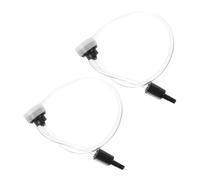Lot de 2 tuyaux de rechange pour machine à emballer sous vide - Accessoires pour sous vide - Embout dédié à la mise sous vide - Tube de raccordement