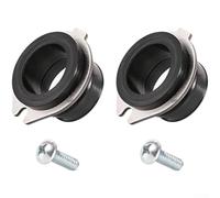 Lot de 2 tuyaux d'évacuation pour coupleur Flex 75499 pour InSinkErator, tuyau d'échappement en acier caoutchouc anti-vibration, empêche les fuites et le bruit pour la réparation d'évier de cuisine