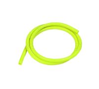 Lot de 2 tuyaux en nylon de 1 m pour moto, conduite de carburant, essence et huile pour mini moto tout-terrain, vert, rouge, blanc, orange, rose, bleu (vert vif)