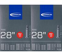 Lot de 2 tuyaux Schwalbe SV 17 28 622 Valve : Français Sclaverand SV17 28"