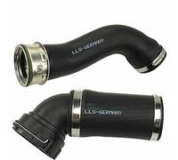 Lot de 2 tuyaux turbo - Pièce de rechange pour BMW Série 3 E90 E91 M47N2 318d 122 PS 320d 163 PS 11617805437 11617790524 7805437 7790524