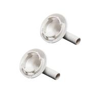 Lot de 2 unités externes Raccord de tuyau de vidange Climatisations Raccord de sortie de vidange Ajustement du coude Climatisation Outil de réparation Conditioner Durable Conditioner DozzleHome