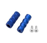 Lot De 2 Universels CNC M6 pour Moto Pédale De Frein Levier De Vitesse Pédale De Course Repose-Pieds en Aluminium Repose-Pieds Pegs(1)