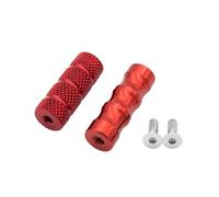 Lot De 2 Universels CNC M6 pour Moto Pédale De Frein Levier De Vitesse Pédale De Course Repose-Pieds en Aluminium Repose-Pieds Pegs(6)