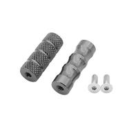 Lot De 2 Universels CNC M6 pour Moto Pédale De Frein Levier De Vitesse Pédale De Course Repose-Pieds en Aluminium Repose-Pieds Pegs(2)