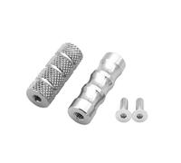 Lot De 2 Universels CNC M6 pour Moto Pédale De Frein Levier De Vitesse Pédale De Course Repose-Pieds en Aluminium Repose-Pieds Planches Moto(5)