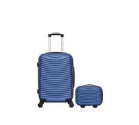 lot de 2 - valise cabine et vanity etna - marine