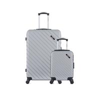 Lot de 2 Valise grand format et valise cabine XXS CITÉ gris