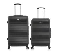 Lot de 2 - Valise grand format et valise weekend BRAZILIA noir