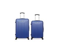 - lot de 2 - valise grand format et valise weekend brooklyn - marine