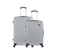 Lot de 2 Valise grand format et valise weekend CITE - - gris - BLUESTAR